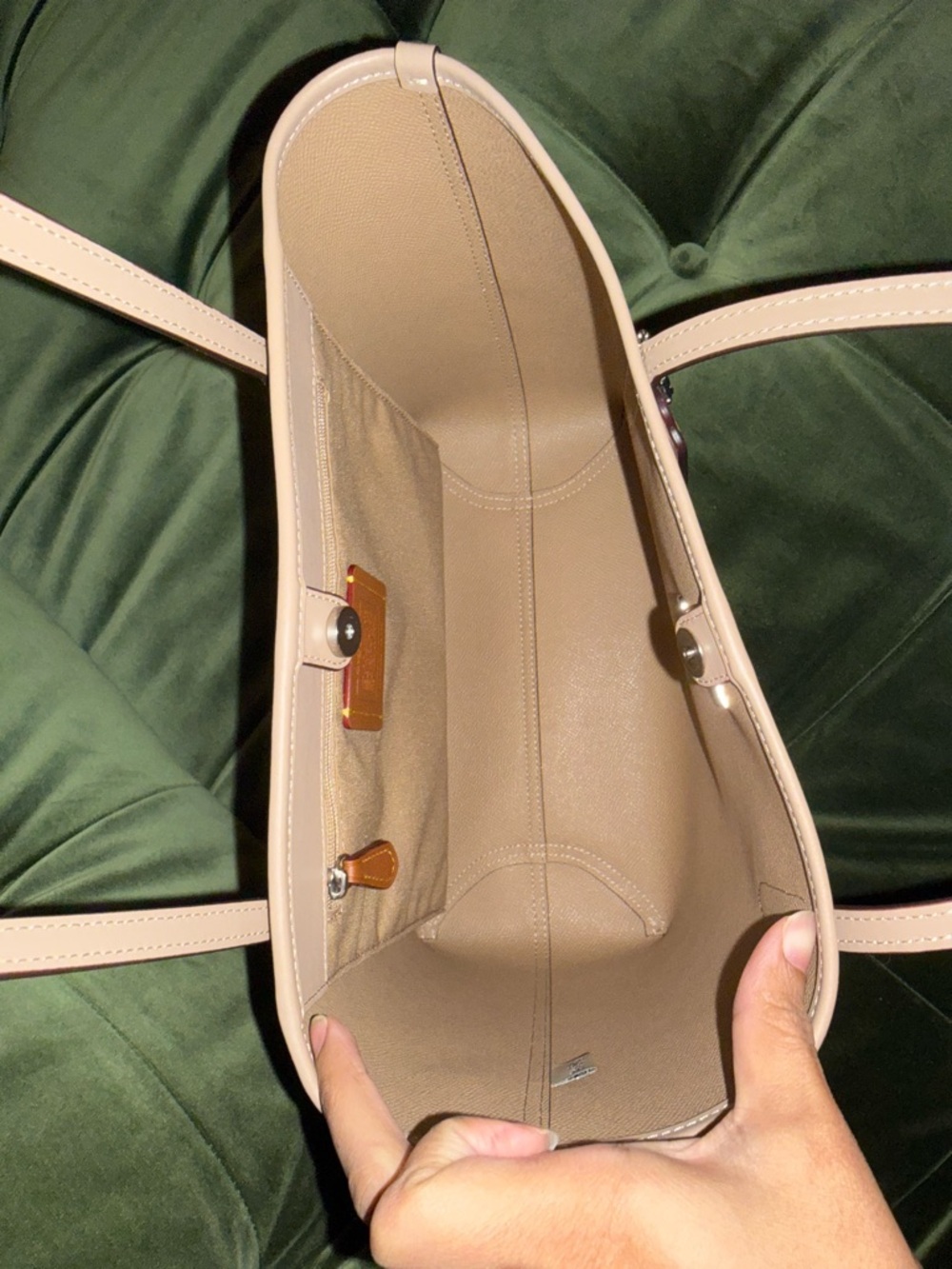 Coach Medium City Tote Bag In Signature Canvas - Picture 12 of 14